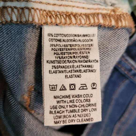 Free People Jeans 27 Great Heights Skinny Fray Fringe Hem Stretch Denim - Picture 4 of 10